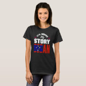 Samoa Samoan Samoa Flag Its Where My Story Began Tシャツ (正面フル)