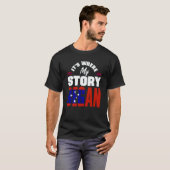 Samoa Samoan Samoa Flag Its Where My Story Began Tシャツ (正面フル)