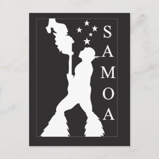 SamoaBlackWhite.ai ポストカード