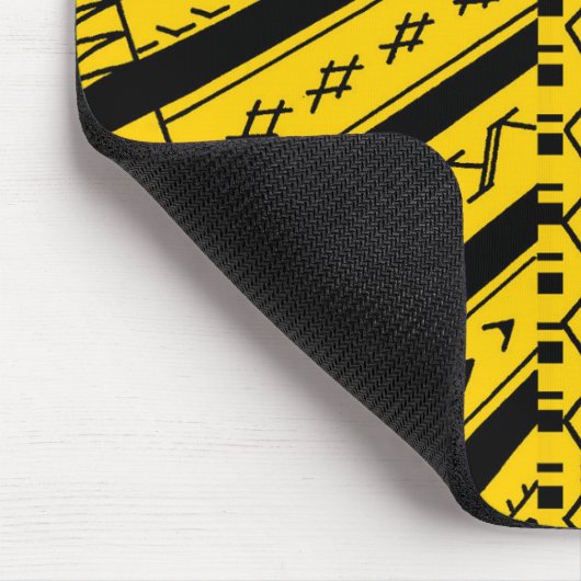 Samoanのサニービルウィリアムスの入れ墨のラグビープレーヤー マウスパッド (コーナー)