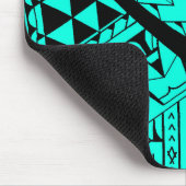 Samoanまたはポリネシアの種族の形および記号 マウスパッド (コーナー)