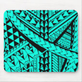 Samoanまたはポリネシアの種族の形および記号 マウスパッド (正面)