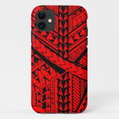 Samoanまたはポリネシアの種族の形および記号 Case-Mate iPhoneケース (裏面)
