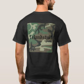Samoan兵士 Tシャツ (裏面)