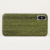 Samoan樹皮布のハワイのフェイクな木製のサーフボード Case-Mate iPhoneケース (裏面(横))