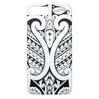 Samoan要素との種族のポリネシアのtatoo iPhone 8 Plus/7 Plusケース