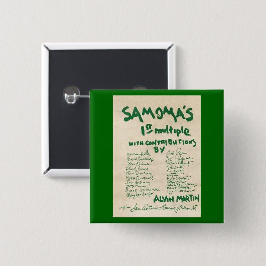 SAMOMAの倍数 缶バッジ (正面&裏面)