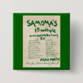 SAMOMAの倍数 缶バッジ (正面)