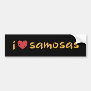 Samosa愛 バンパーステッカー