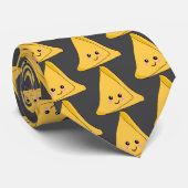 Samosa Desi Indian Food Pattern ネクタイ (ロール)