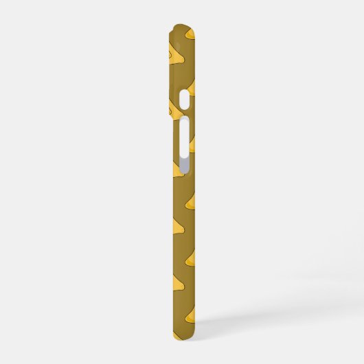 Samosa Indian Snack Kawaii Food Pattern iPhone 16ケース (左側面)