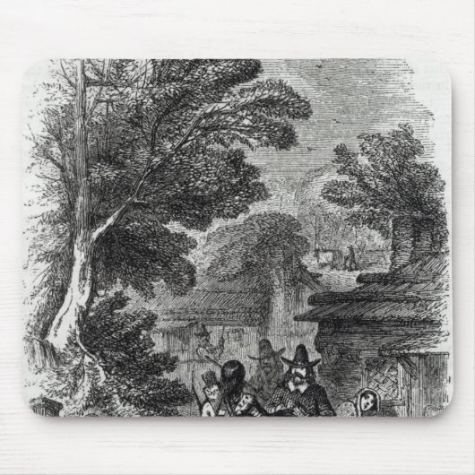 Samosetのインドの訪問者 マウスパッド (正面)