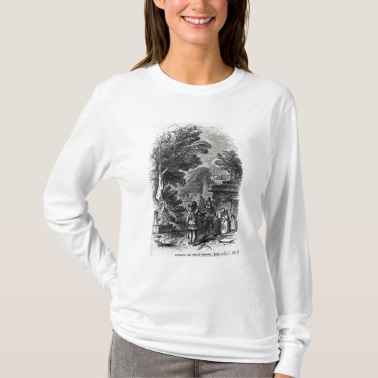 Samosetのインドの訪問者 Tシャツ (正面)