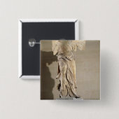 Samothraceの勝利 缶バッジ (正面&裏面)