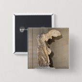 Samothraceの勝利 缶バッジ (正面&裏面)