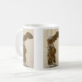 Samothraceの飛んだ勝利 コーヒーマグカップ (正面左)