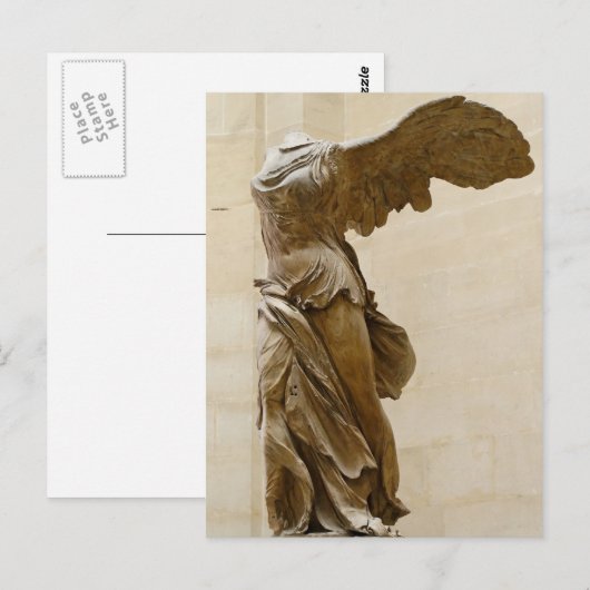 Samothraceの飛んだ勝利 ポストカード (正面/裏面)