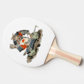 Samouraï assis 卓球ラケット (横)