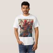 samouraï spidey tシャツ (正面フル)