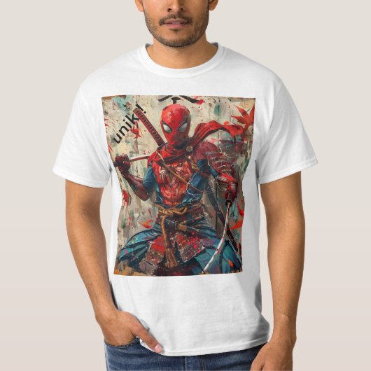 samouraï spidey tシャツ (正面)