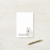 Samoyedのお母さんのポスト・イット ポストイット (デスク上)