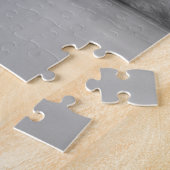 Samoyedの写真犬の白 ジグソーパズル (側面)