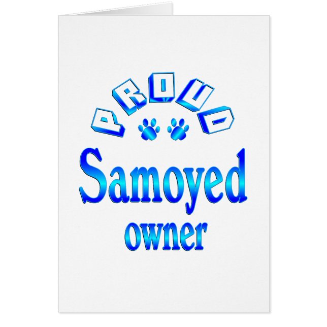 Samoyedの所有者 (正面)