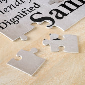 Samoyedの特性のパズル ジグソーパズル (側面)