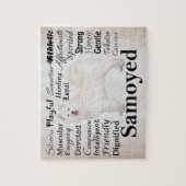 Samoyedの特性のパズル ジグソーパズル (縦)