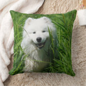Samoyedの装飾用クッション クッション (ブランケット)