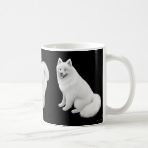 Samoyedはマグの後をつけます コーヒーマグカップ