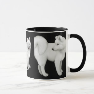 Samoyedは信号器のマグの後をつけます マグカップ