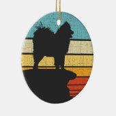 Samoyedオーナーレトロヴィンテージ60s 70s犬愛好家 セラミックオーナメント (右)