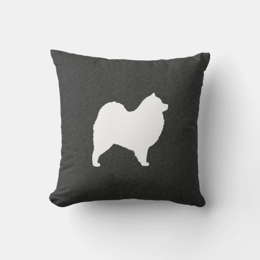Samoyedシルエット クッション (正面)