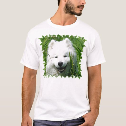 SamoyedメンズTシャツ Tシャツ (正面)