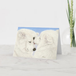 Samoyed愛挨拶状 シーズンカード