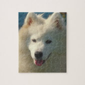 Samoyed犬のパズル ジグソーパズル (縦)