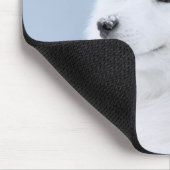 samoyed犬 マウスパッド (コーナー)