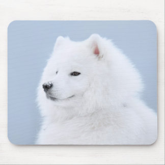 samoyed犬 マウスパッド