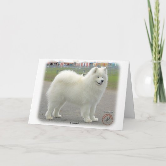 Samoyed カード (正面)