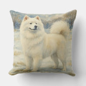 Samoyed クッション (正面)