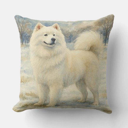 Samoyed クッション (正面)