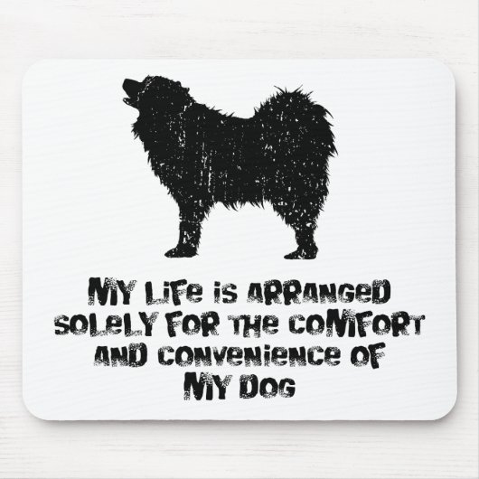 Samoyed マウスパッド (正面)