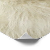 Samoyed 19インチx 13インチ、Archival Heavyweight紙 ポスター (角)