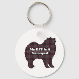Samoyed BFFギフト キーホルダー