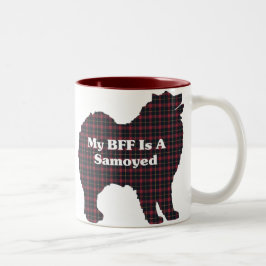 Samoyed BFFギフト ツートーンマグカップ