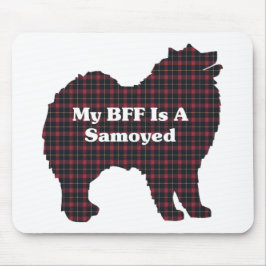 Samoyed BFFギフト マウスパッド
