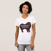 Samoyed BFFギフト Tシャツ (正面フル)