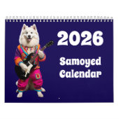 Samoyed Calendar カレンダー (カバー)