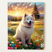 Samoyed Dog   プランナー手帳 (裏面)